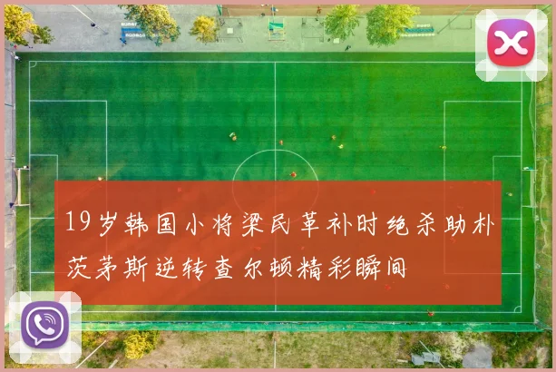 19岁韩国小将梁民革补时绝杀助朴茨茅斯逆转查尔顿精彩瞬间